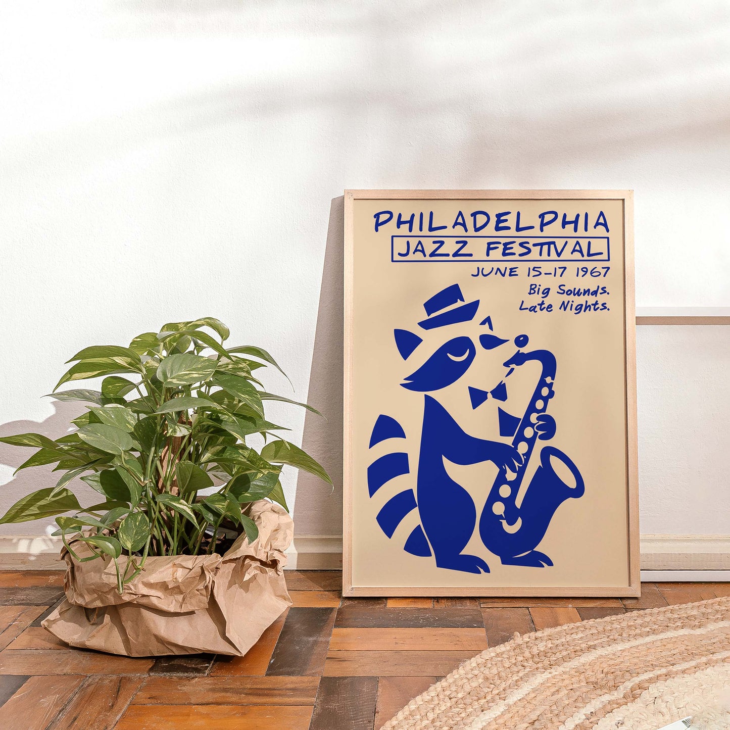 Philadelphia Jazz Festival Poster Print