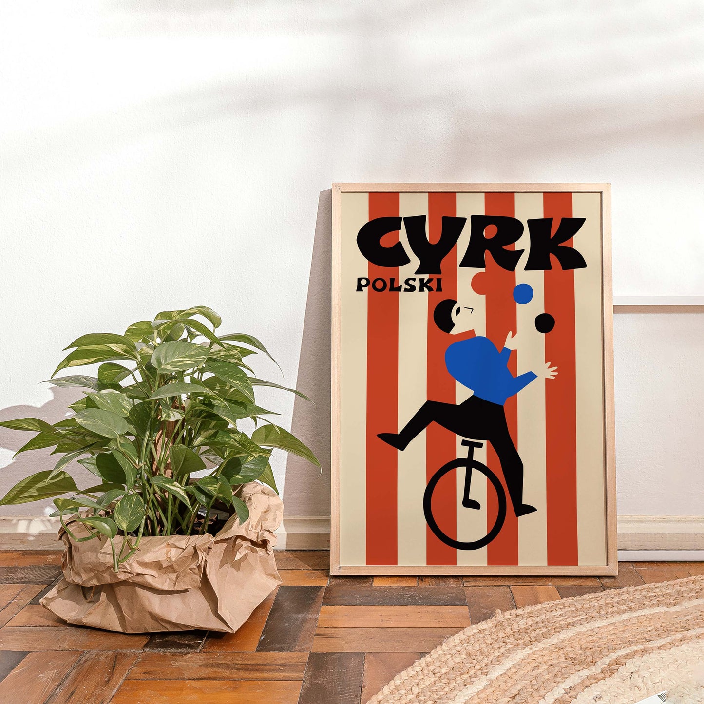 Cyrk Polski Circus Poster Print