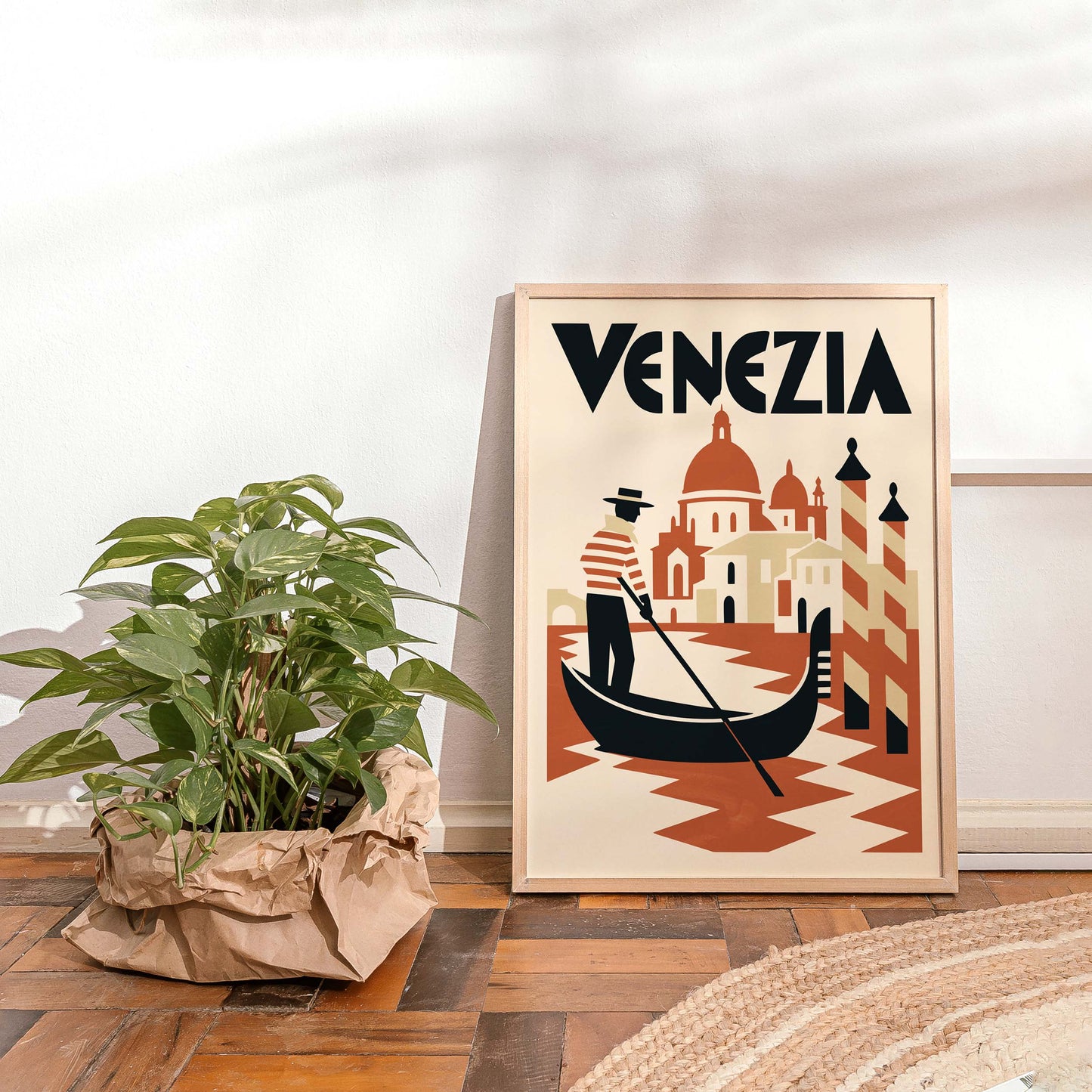 Venezia Italy Travel Poster