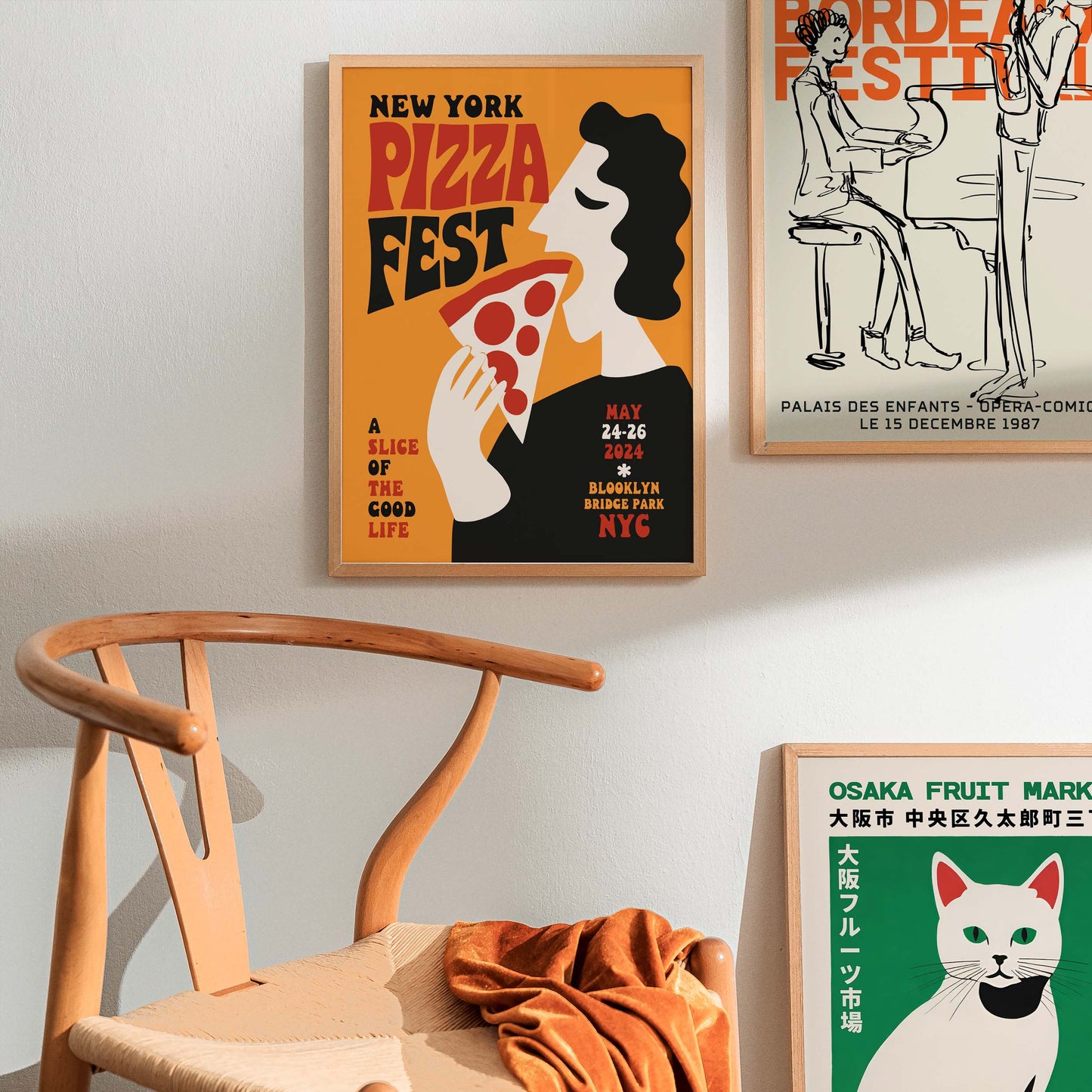 New York Pizza Fest Wall Art
