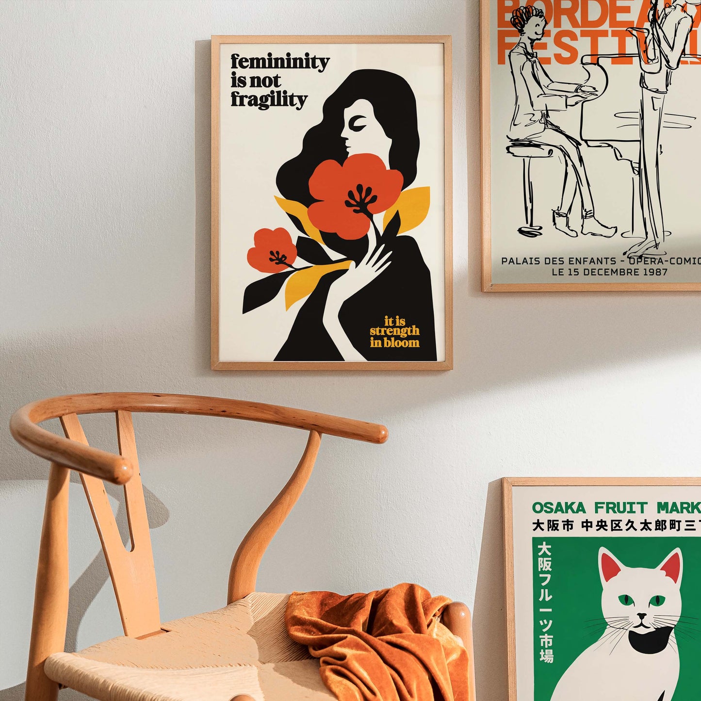 Femininity Strength Wall Art