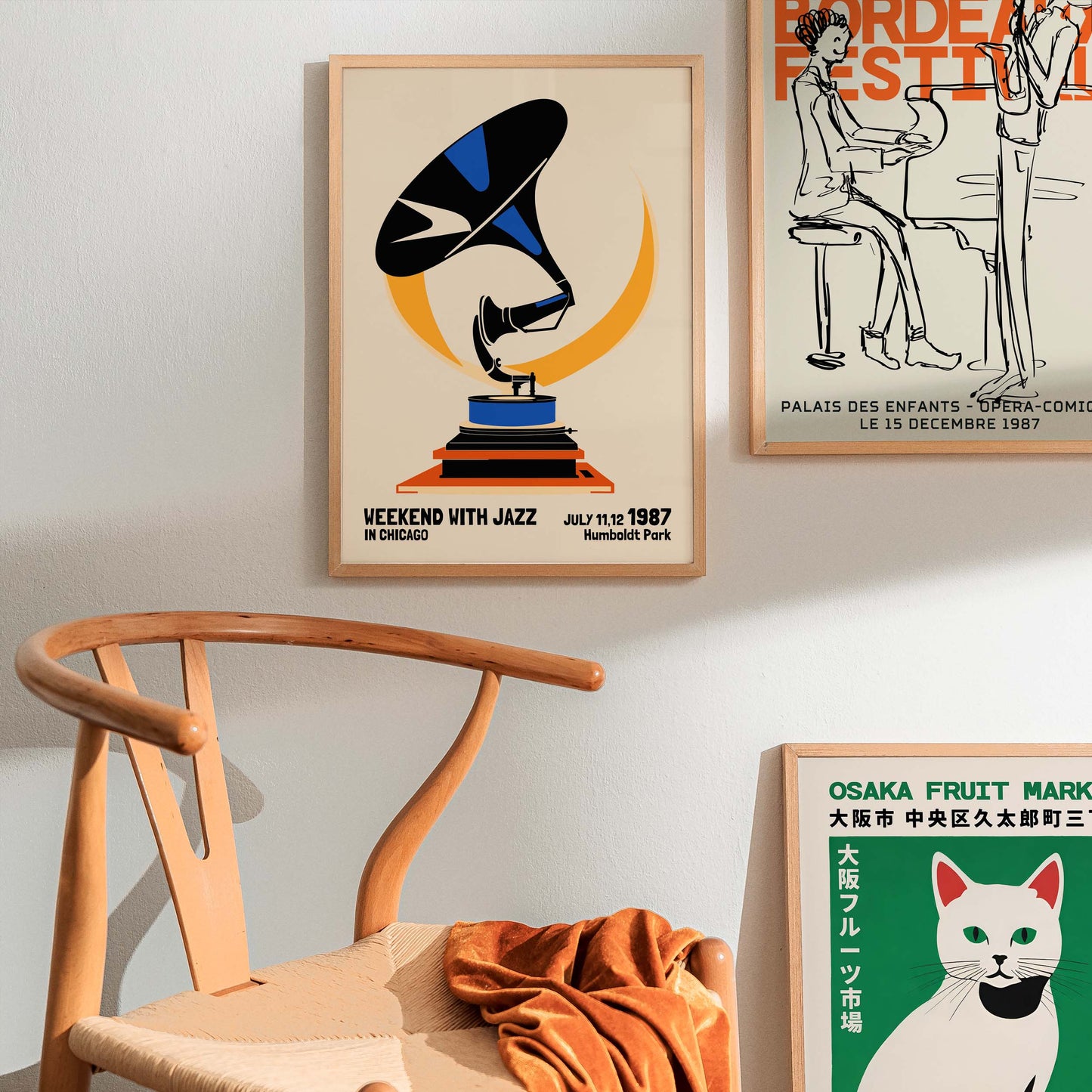 Weekend With Jazz Chicago Poster Print