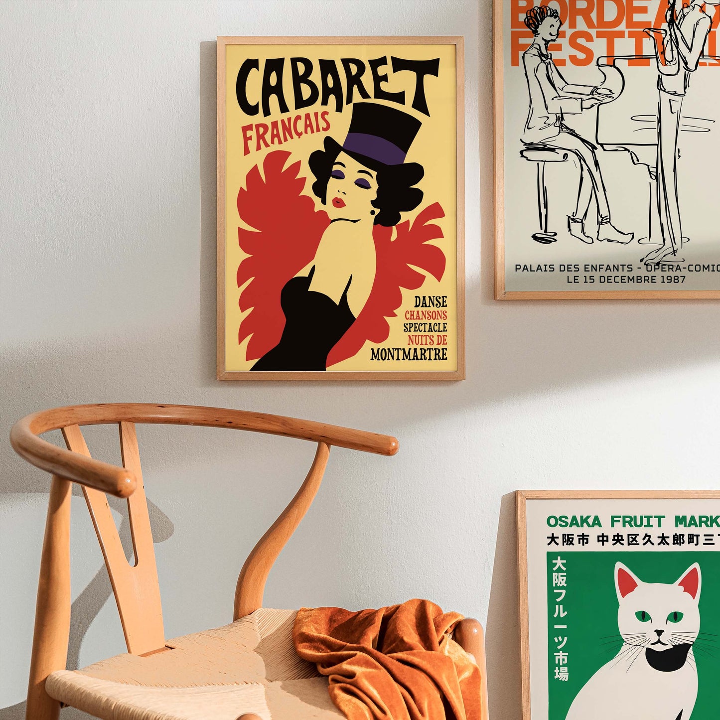 Cabaret Français Wall Art