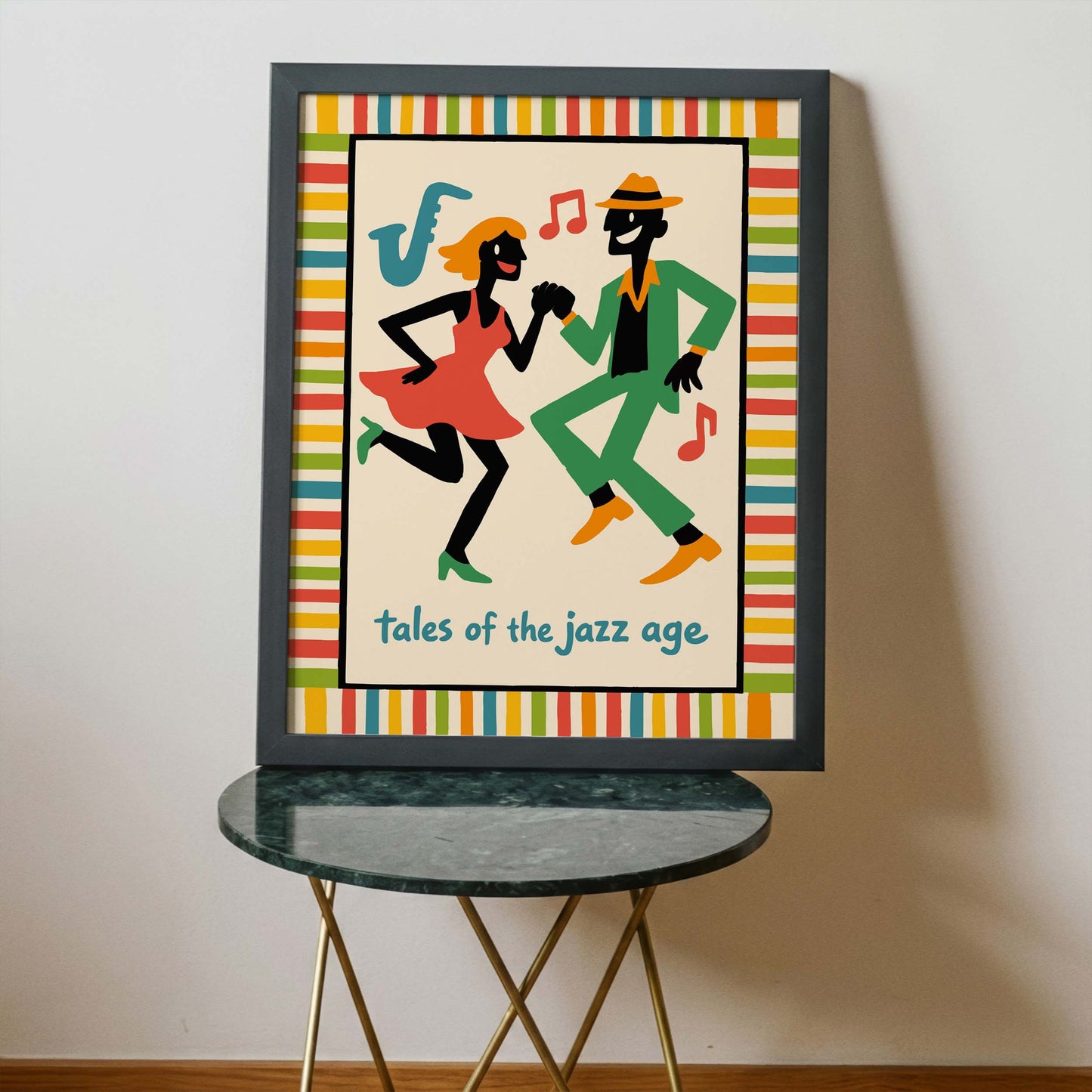 Jazz Age Dance Poster Print