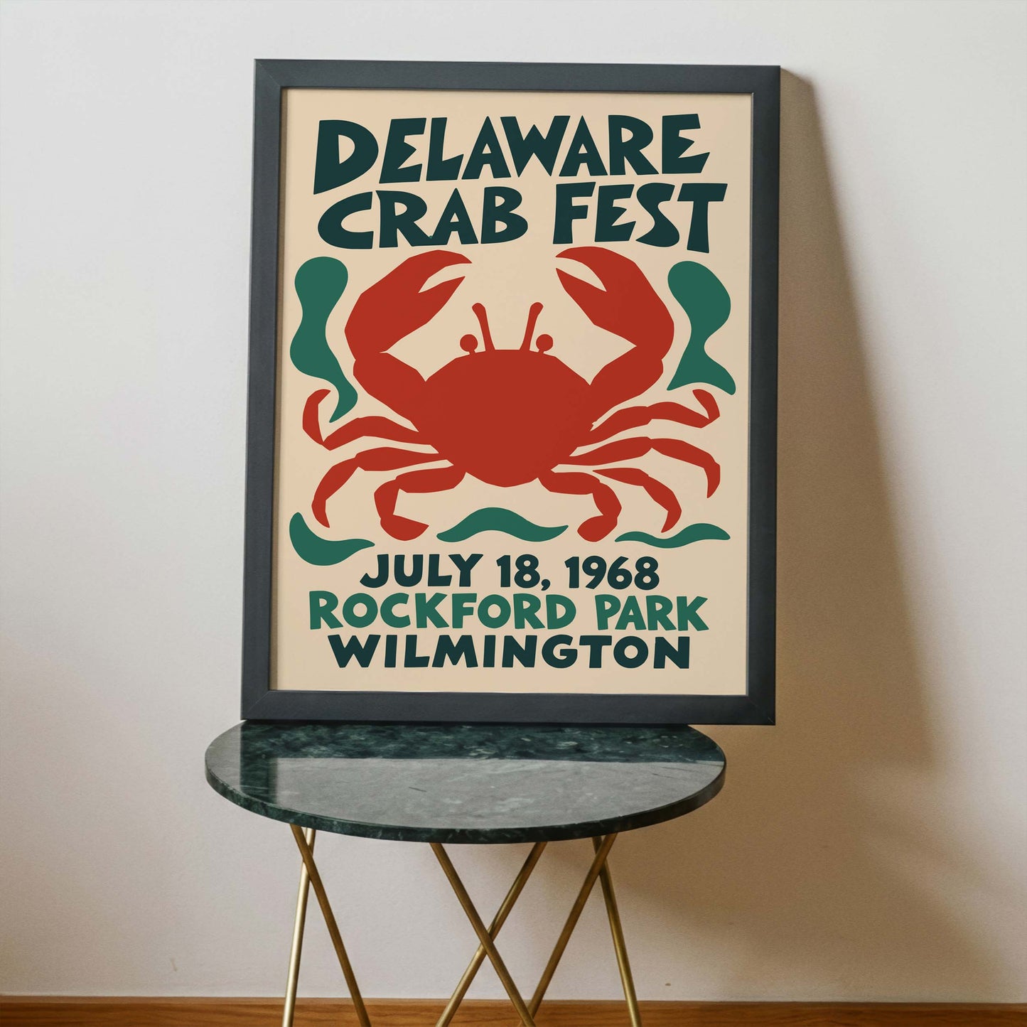 Delaware Crab Fest Poster