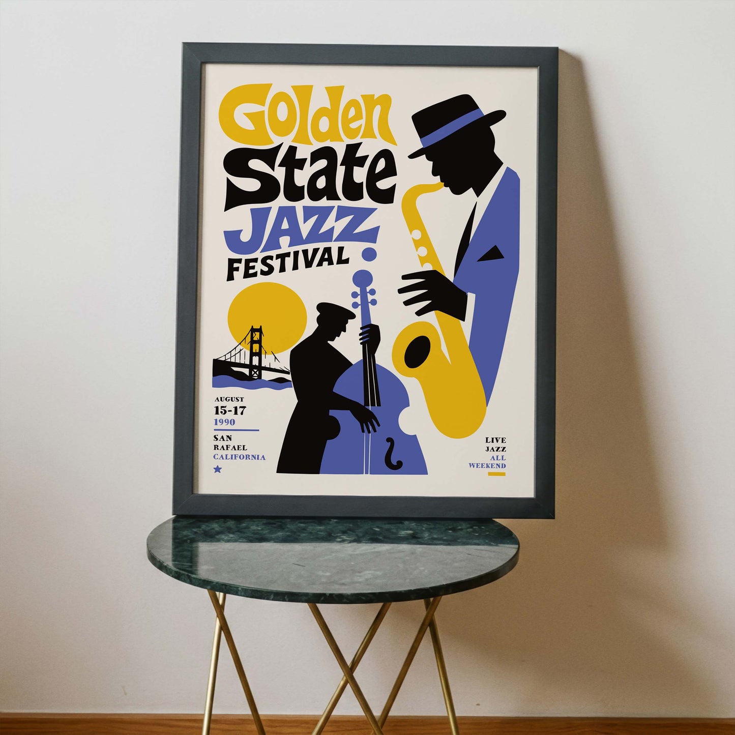 Golden State Jazz Festival Art