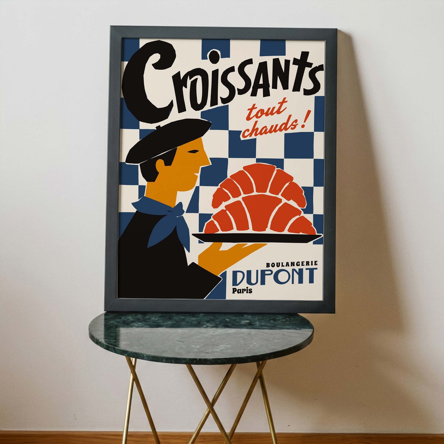 Croissant France Wall Art