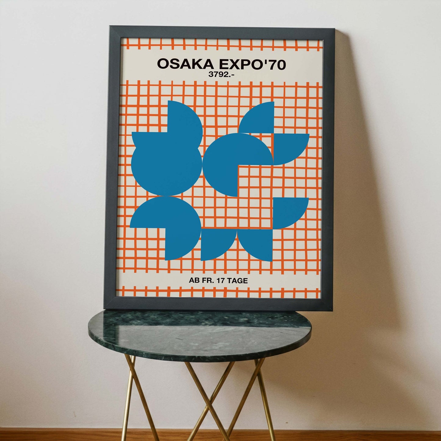 Osaka Expo Seventies Poster Print