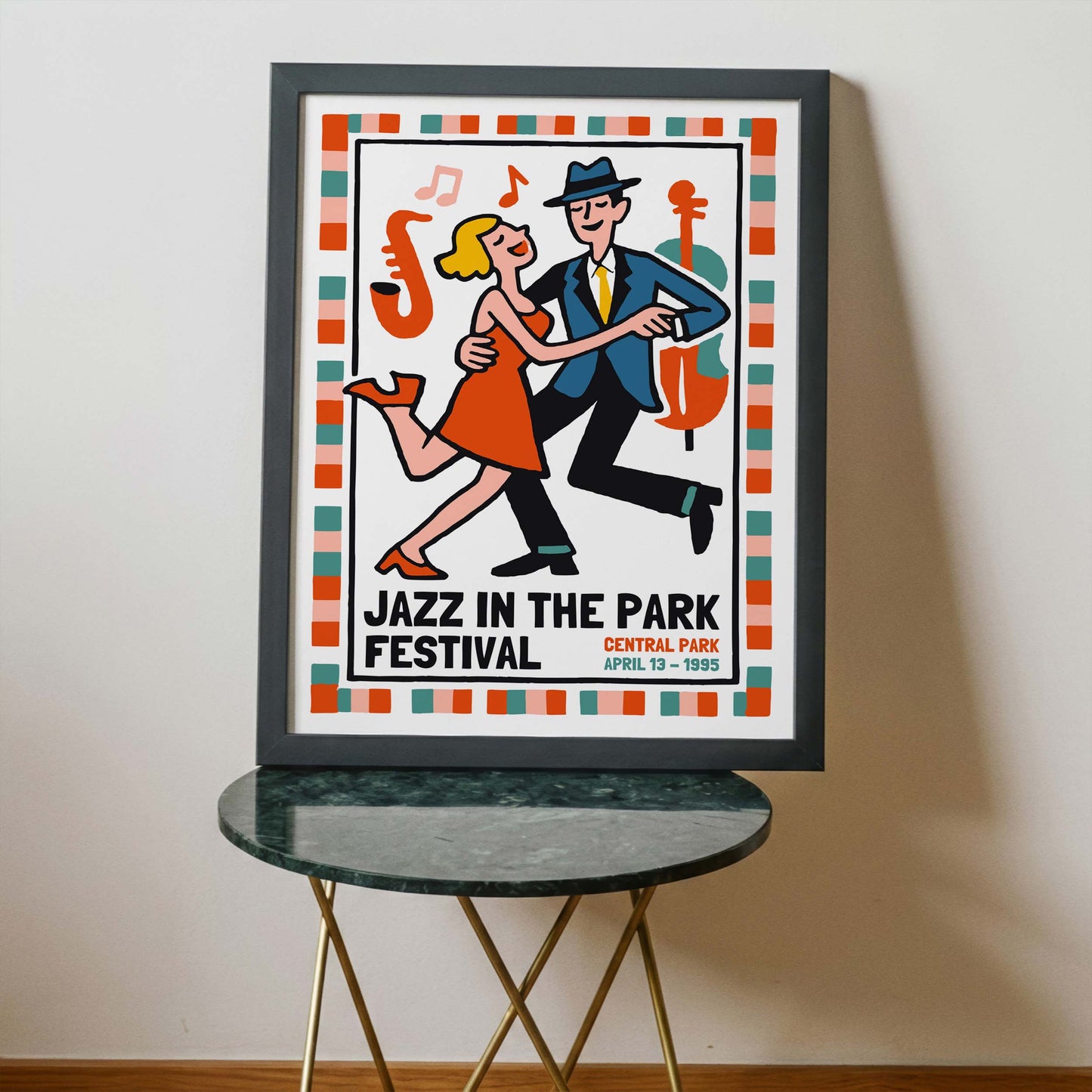 Central Park Festival Poster Print