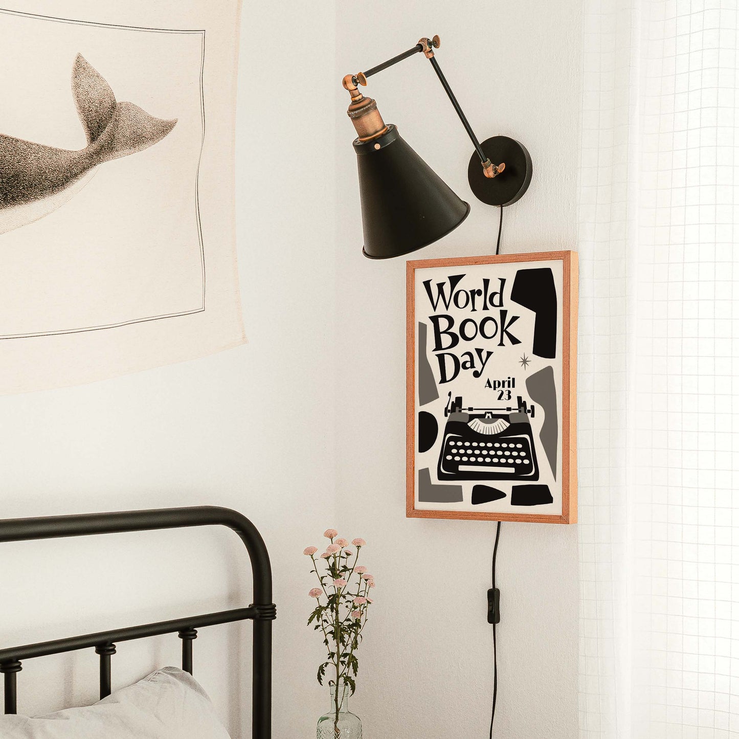 World Book Day Typewriter Poster