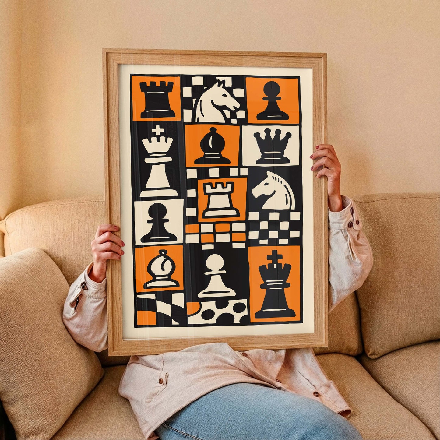 Chess Strategy Wall Art Poster