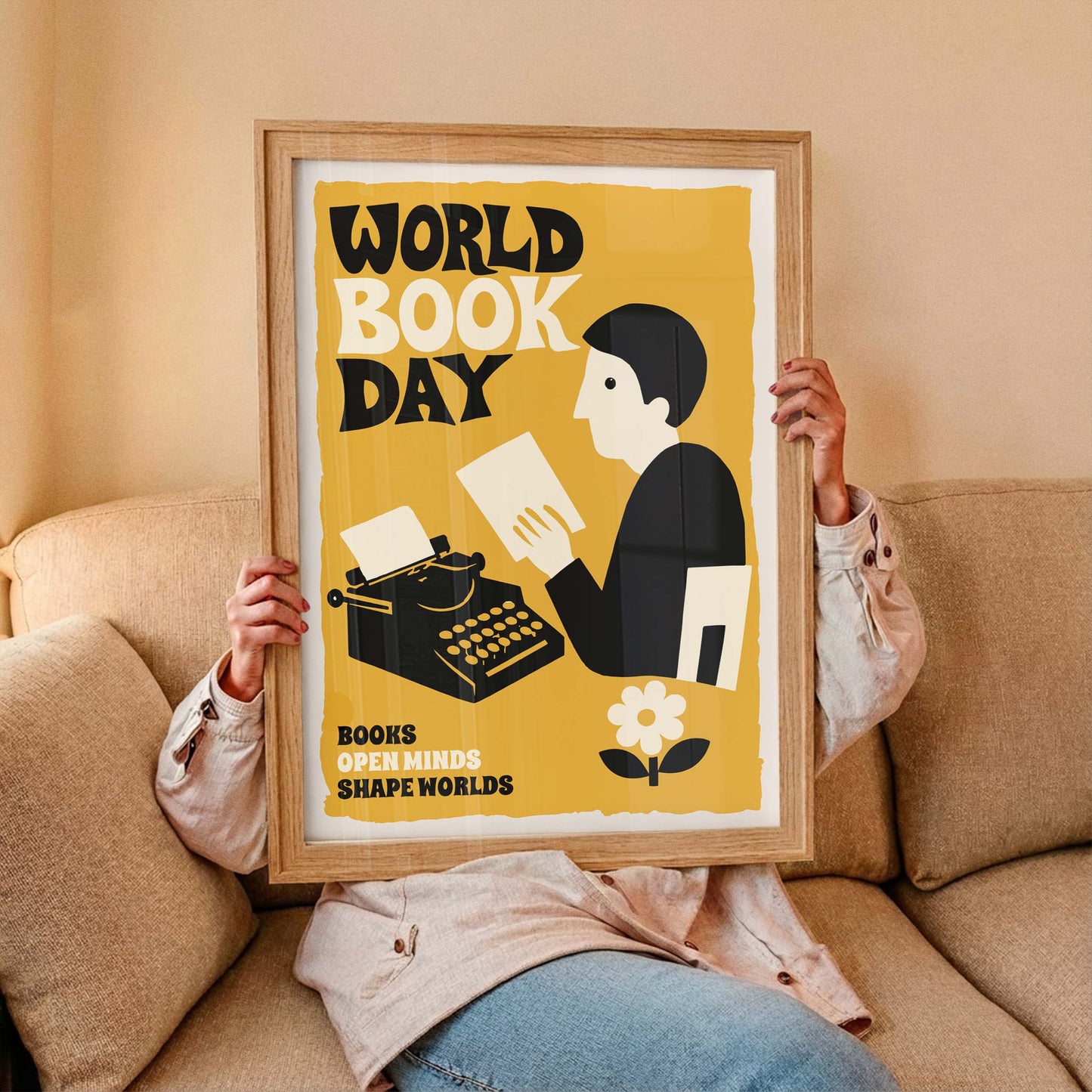 World Book Day Reading Poster