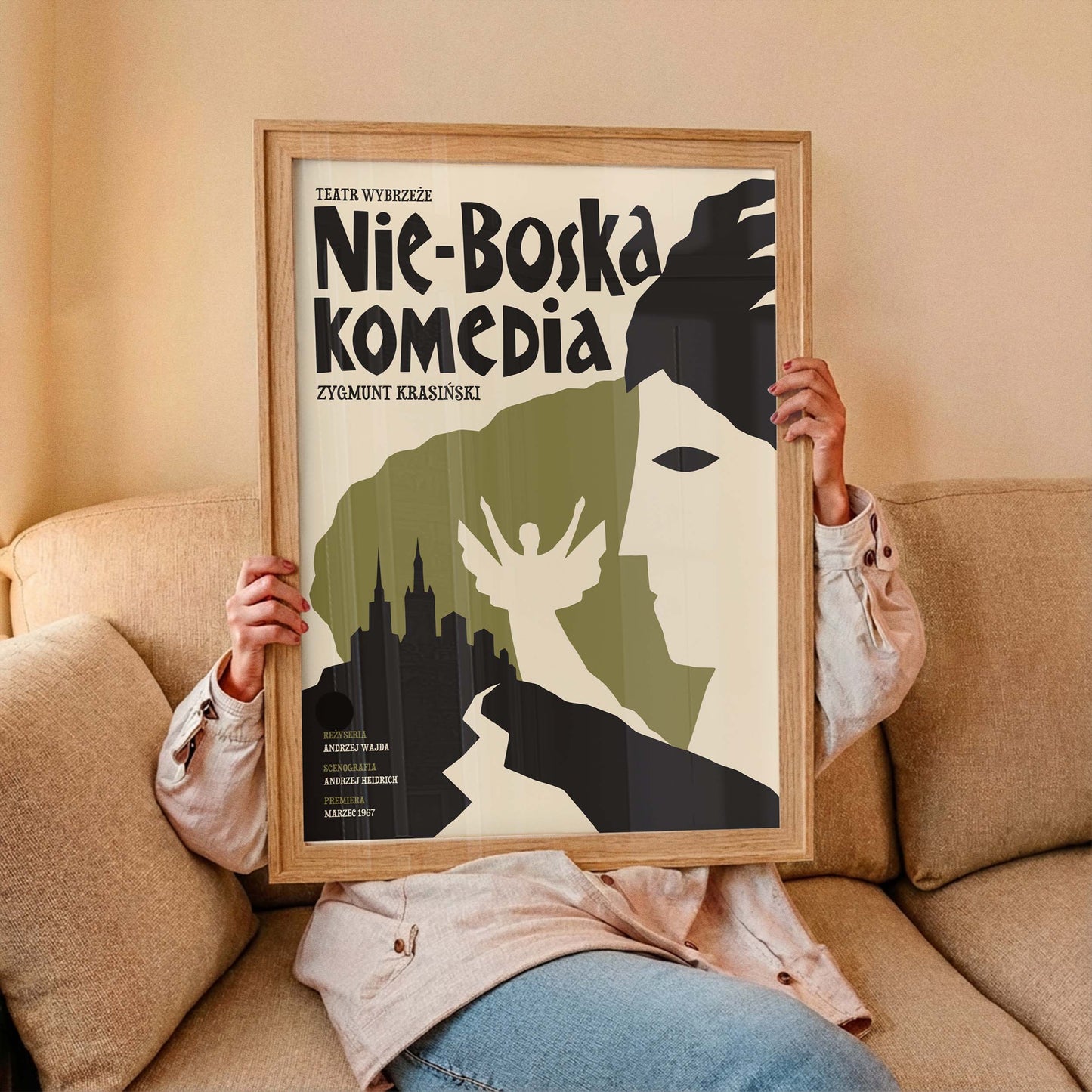 Nie-Boska Komedia Poster For Study