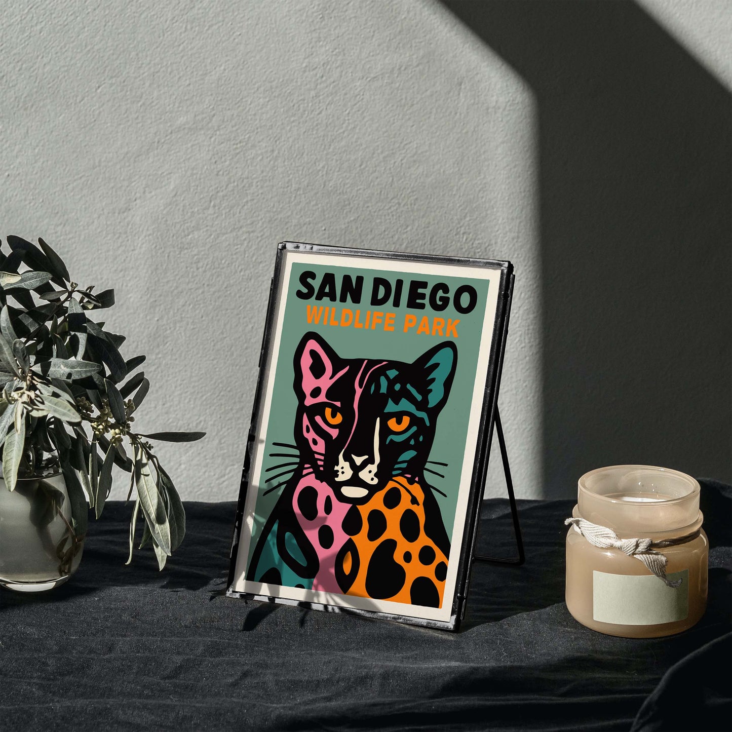 San Diego Wildlife Park Poster Print