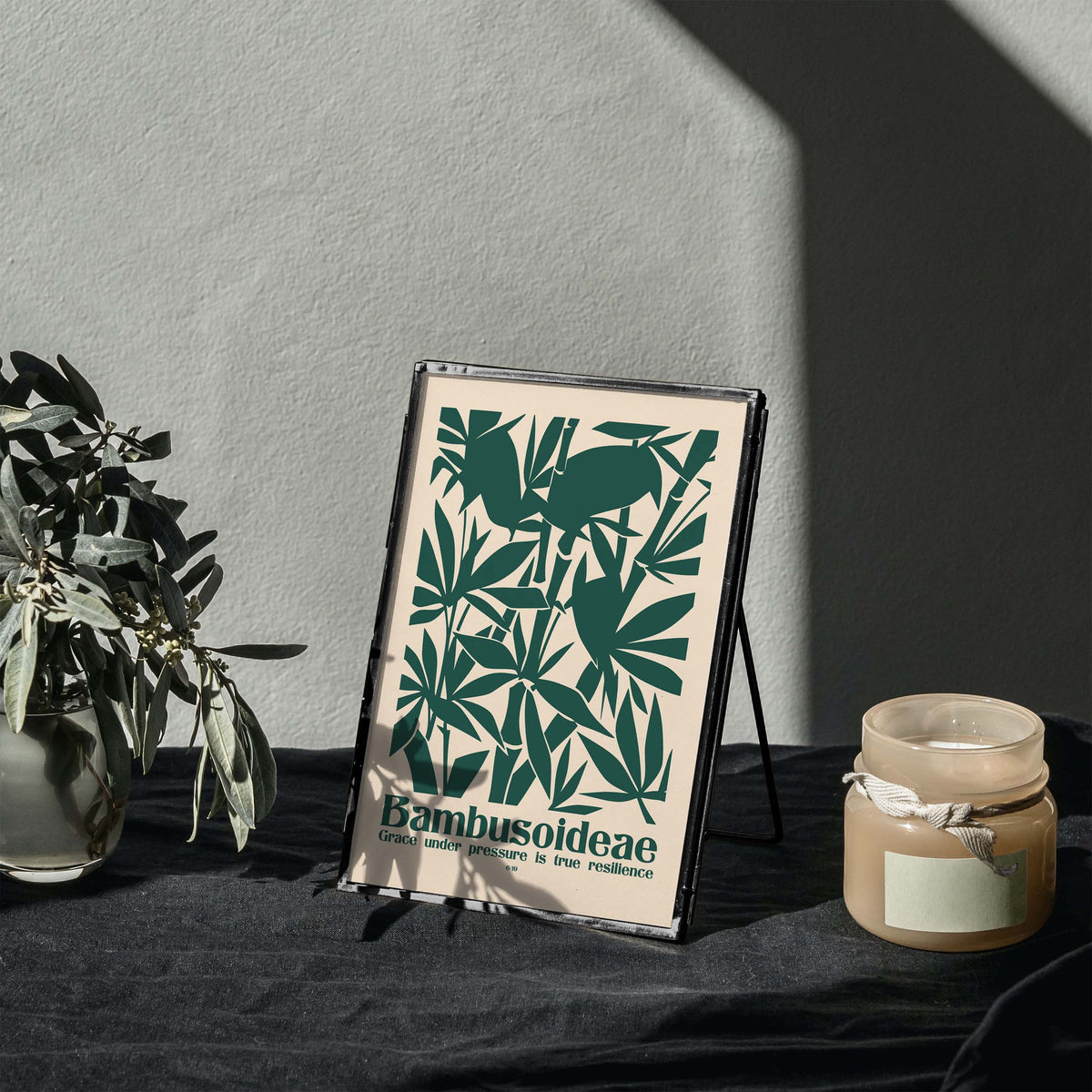 Bamboo Botanical Wall Print