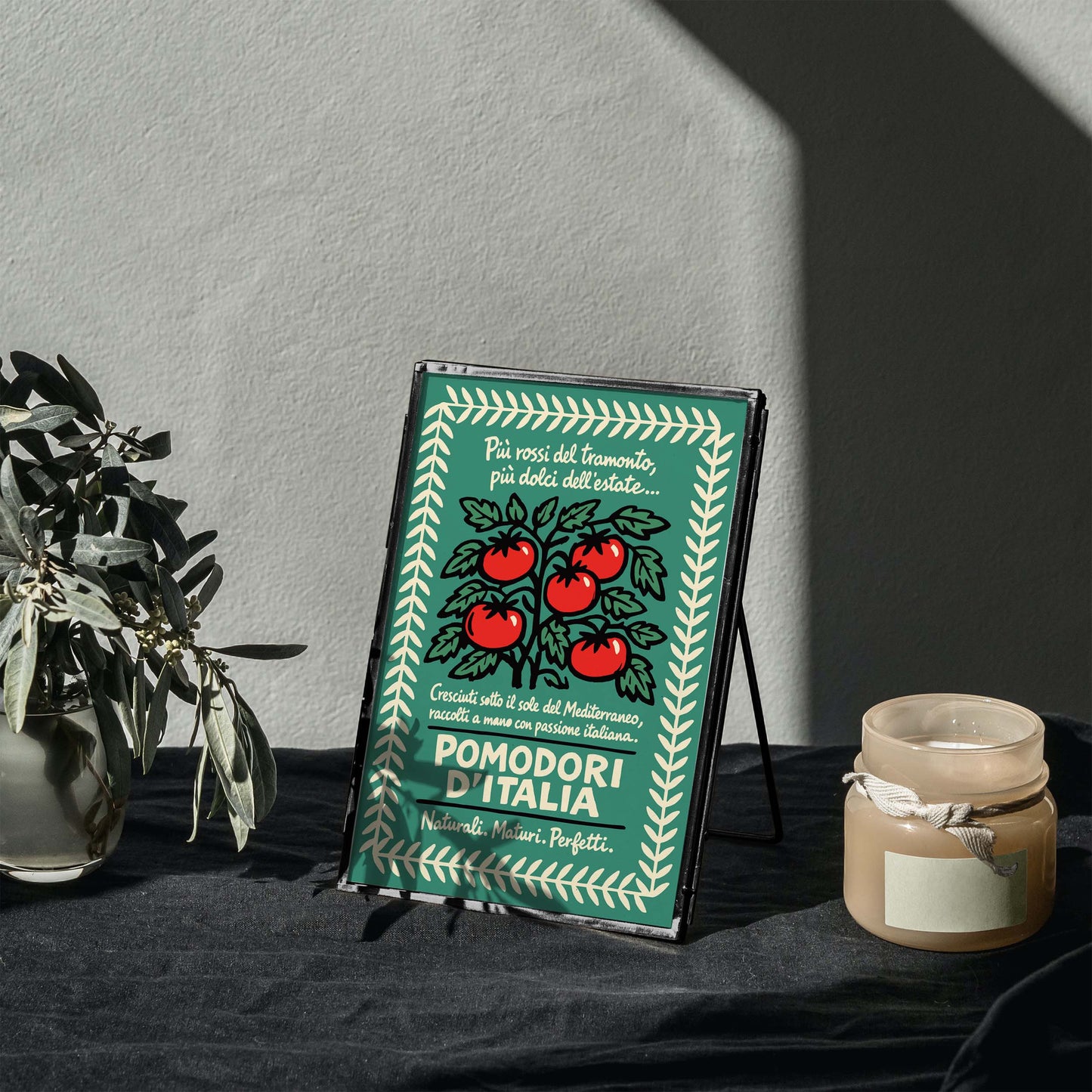 Pomodori d'Italia Tomato Vintage Poster