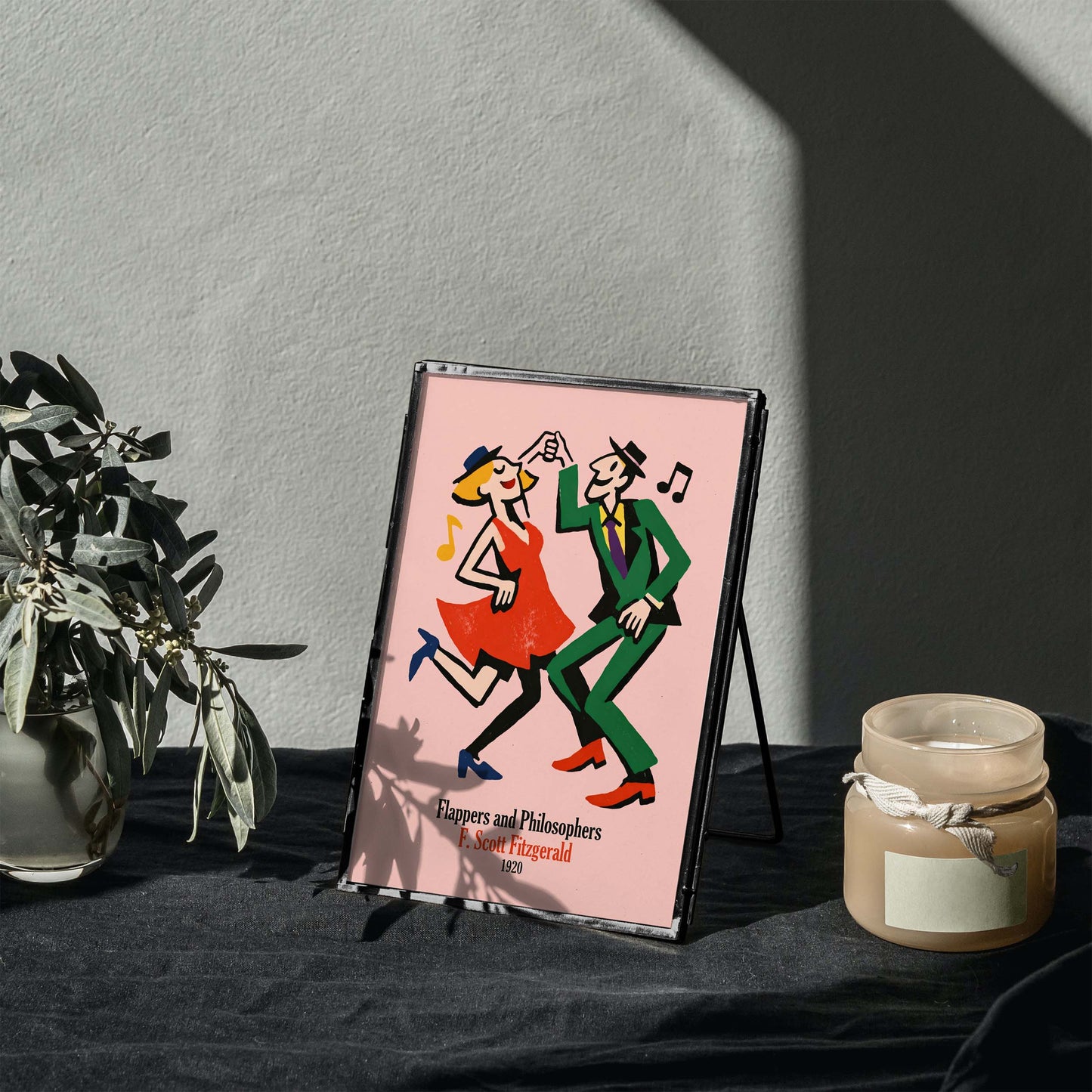 Flappers Philosophers Dance Poster Print