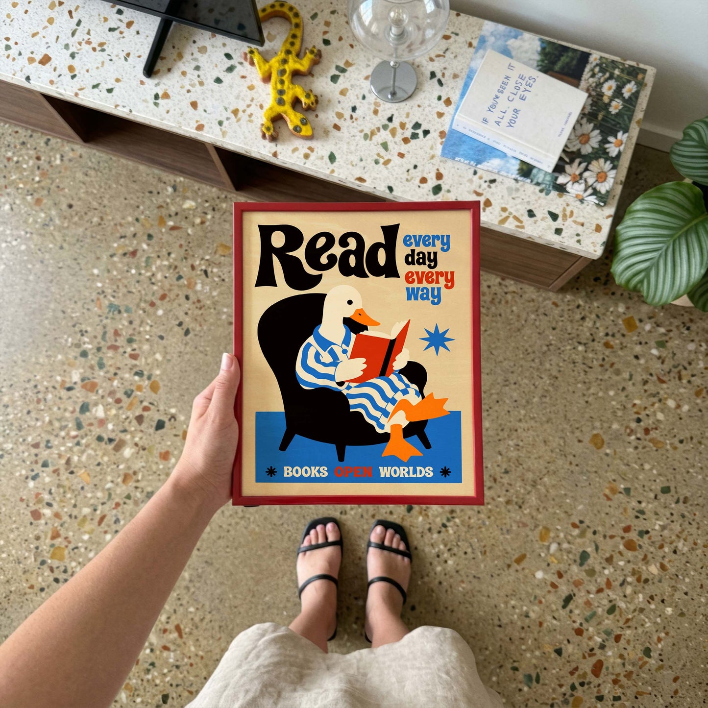Read Every Day Wall Art