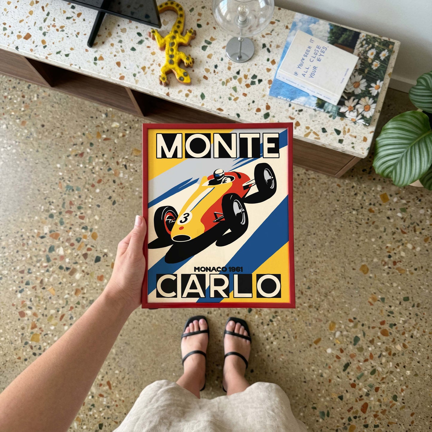 Monte Carlo Grand Prix Poster
