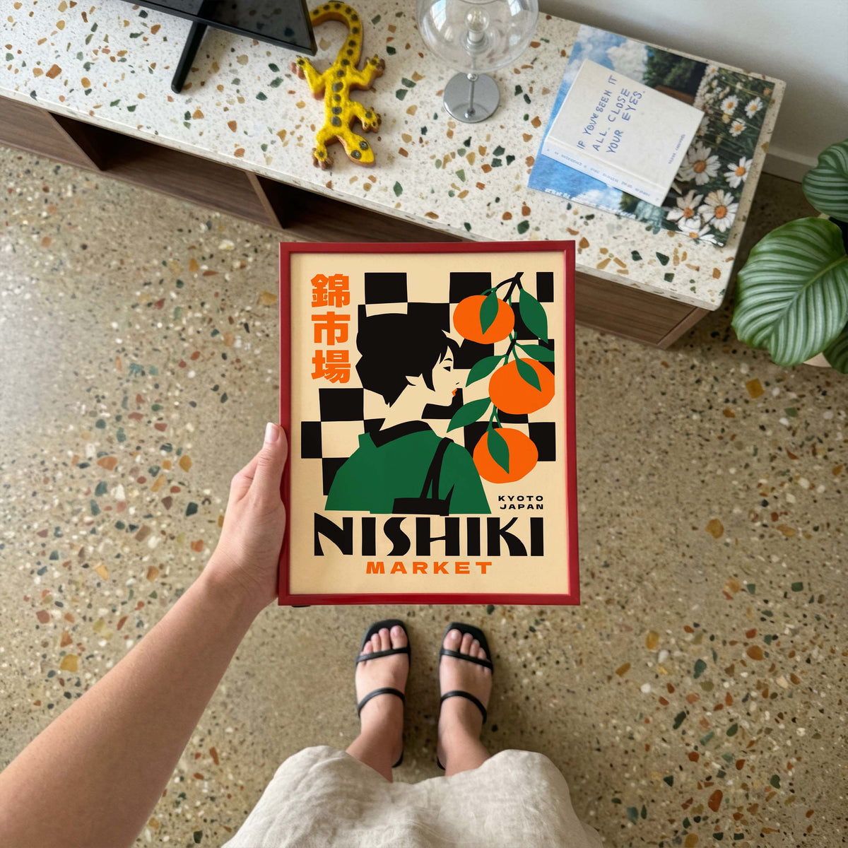 Nishiki Market Print Kitchen Dining Room