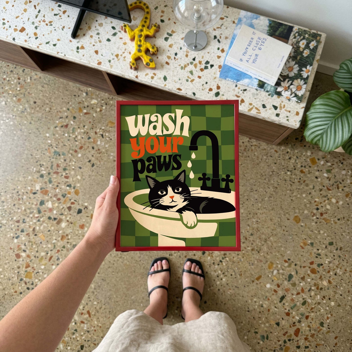 Wash Your Paws Wall Art