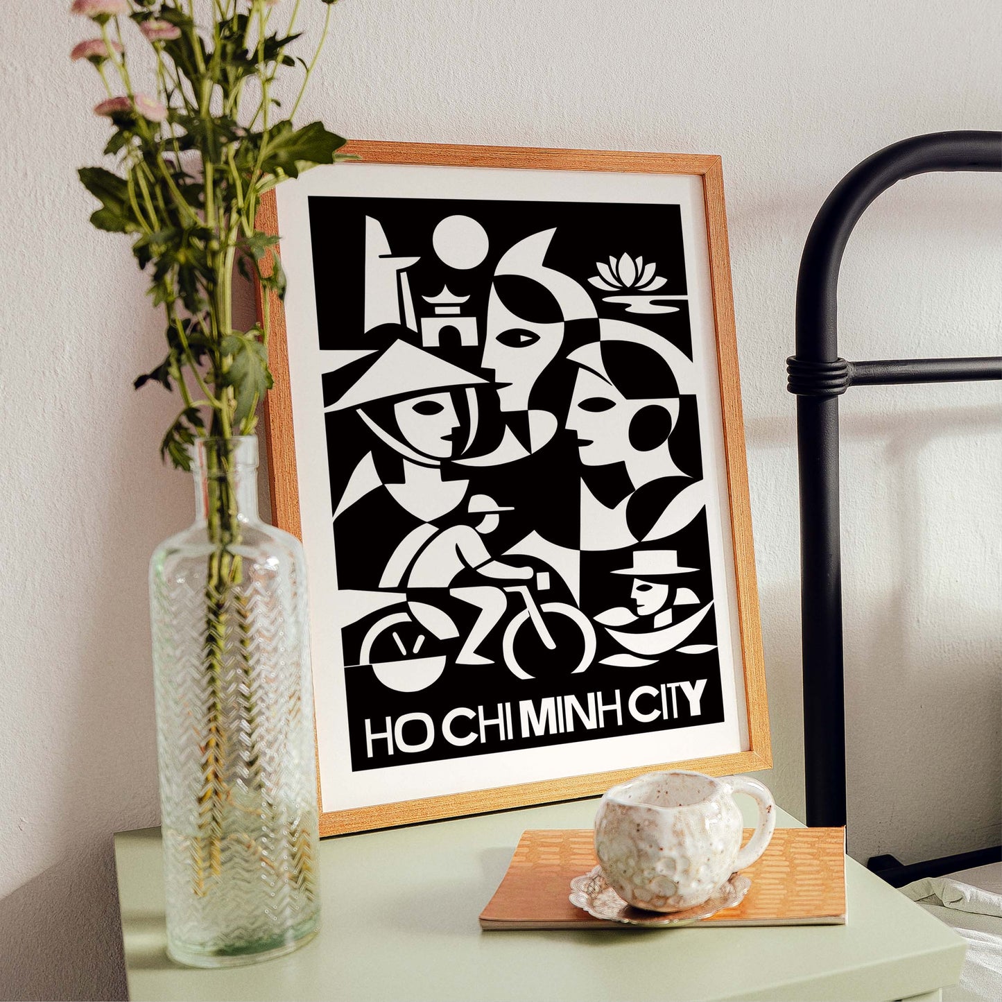 Ho Chi Minh City Travel Poster Print