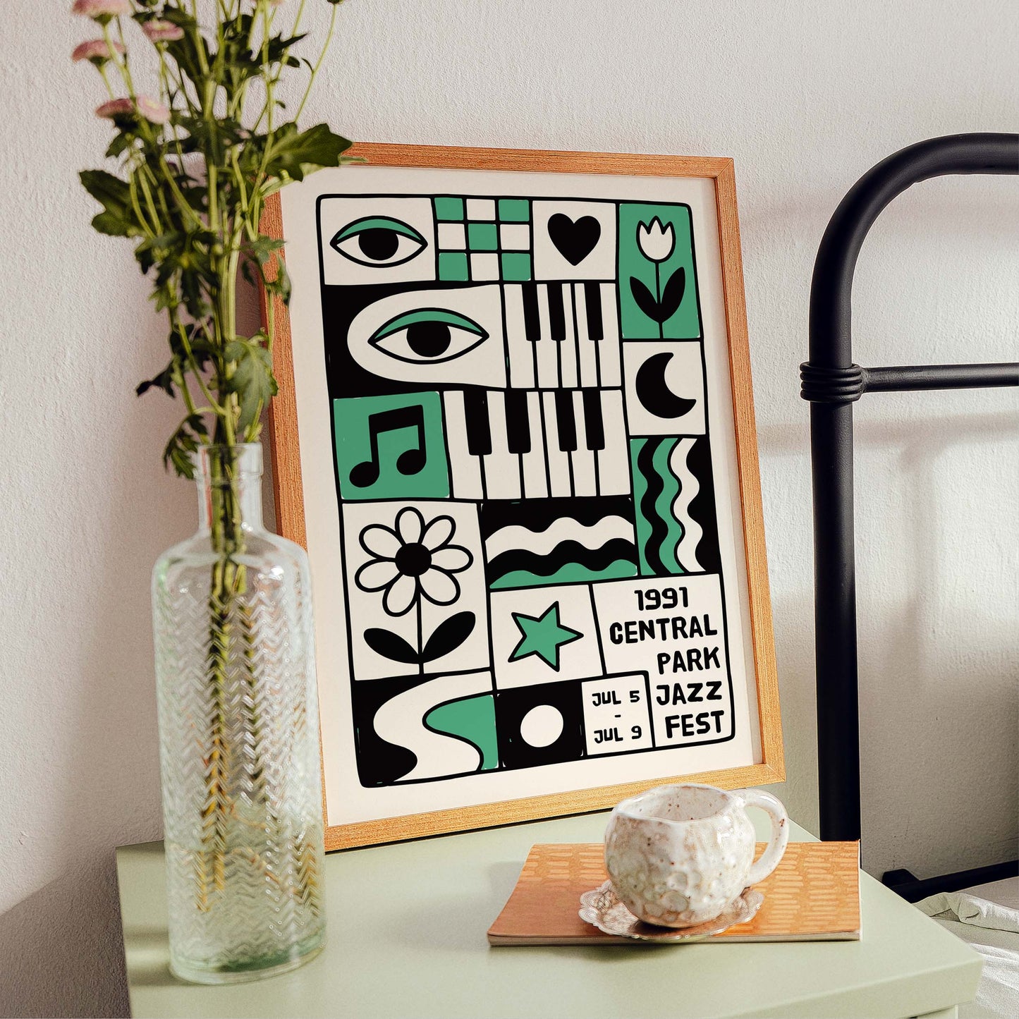 Central Park Jazz Fest Print