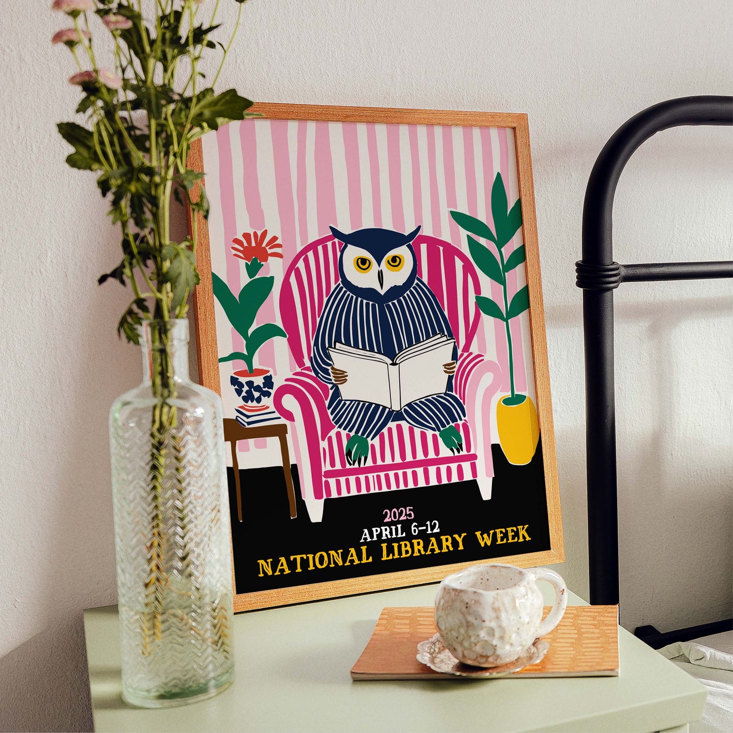 2025 National Library Week Poster