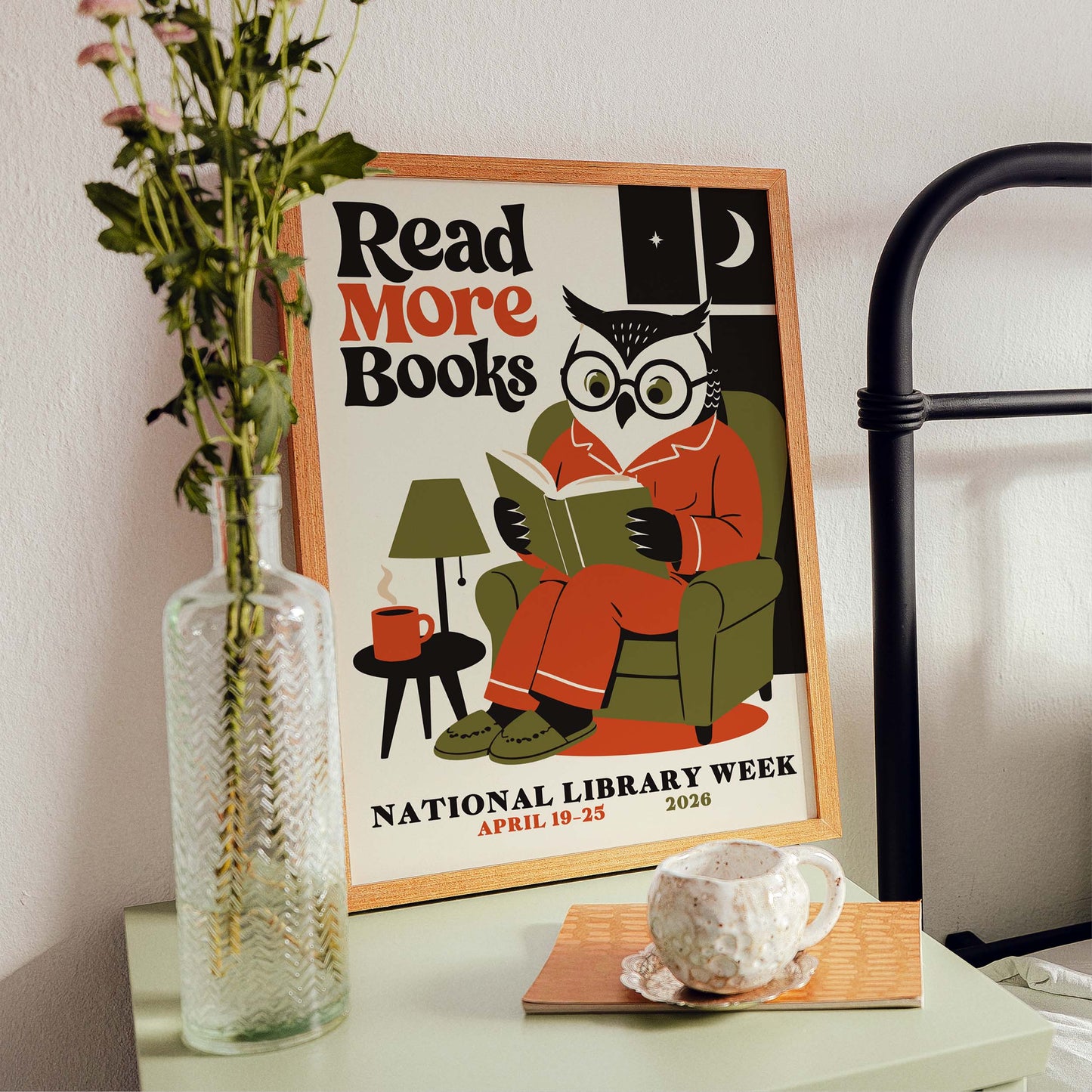 National Library Week Print Library Study