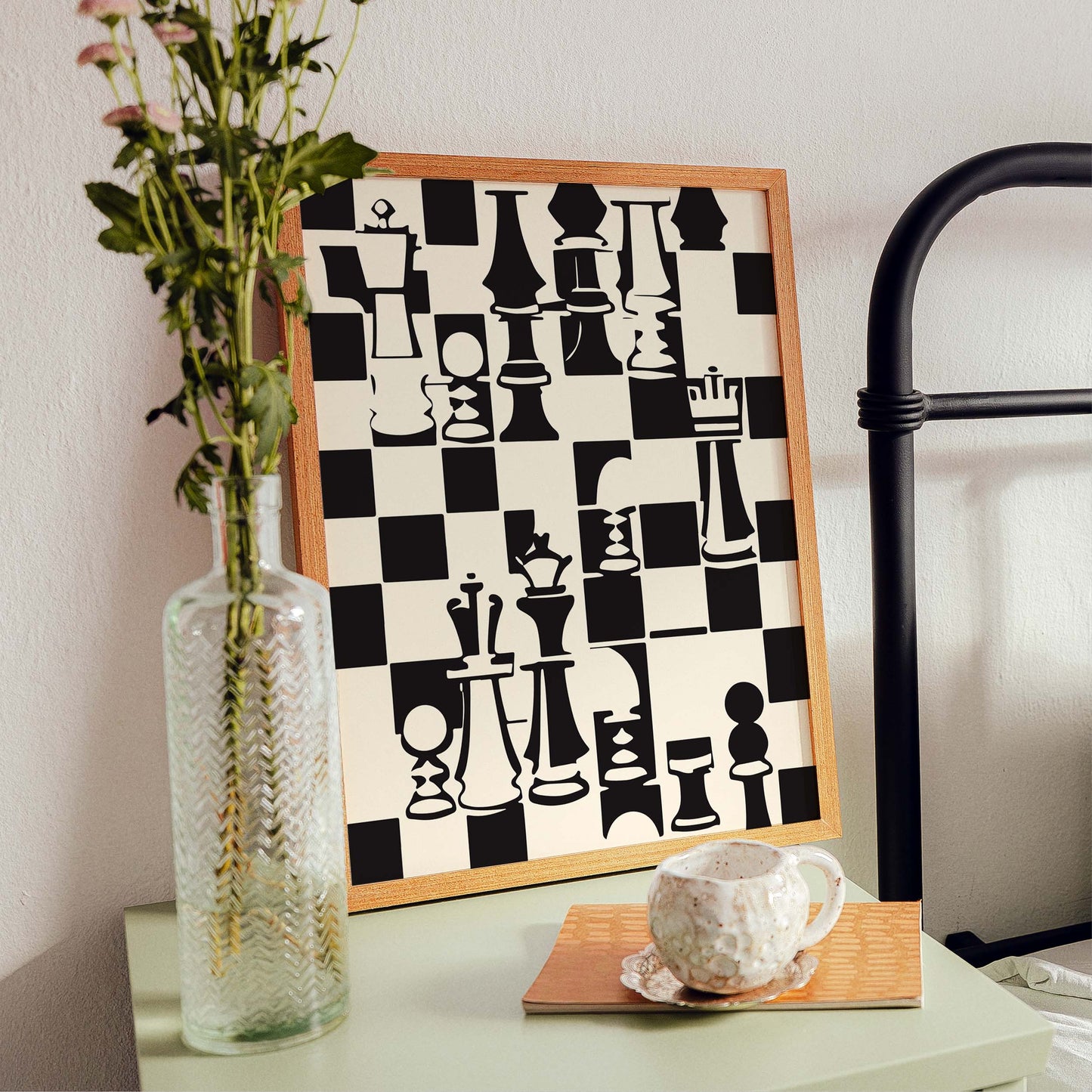 Chess Pieces Wall Print