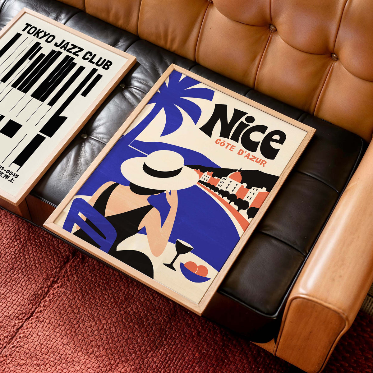 Nice Cote D'Azur Poster For Living Room