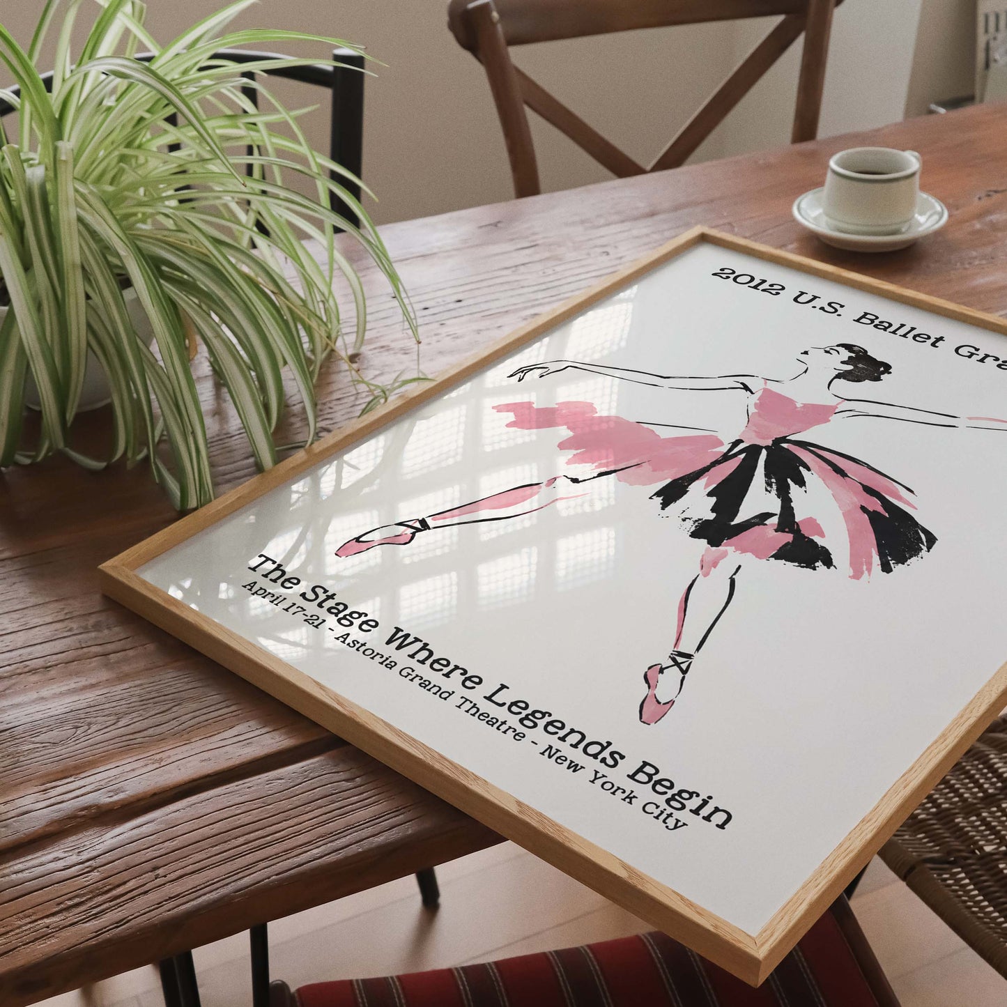Ballet Grand Prix Poster For Bedroom