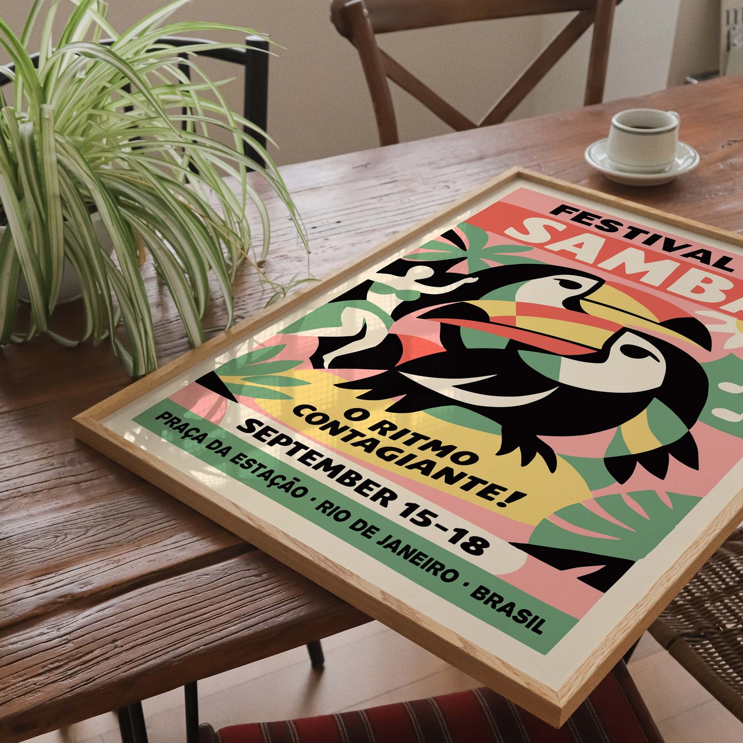 Samba Festival Poster Print