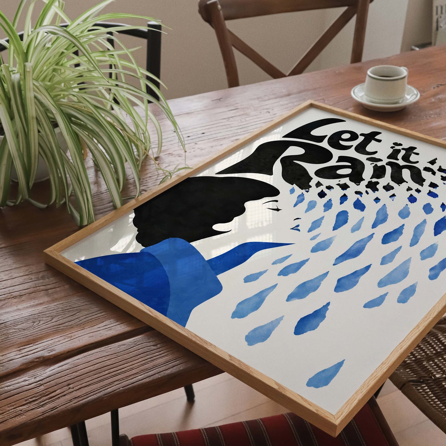 Let It Rain Wall Art