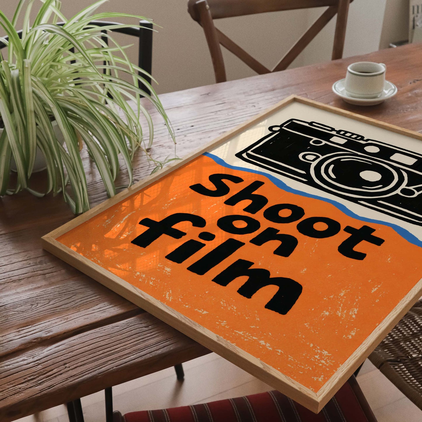 Shoot On Film Camera Poster Art Print