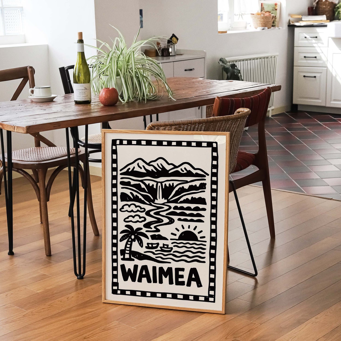 Waimea Hawaii Poster Print