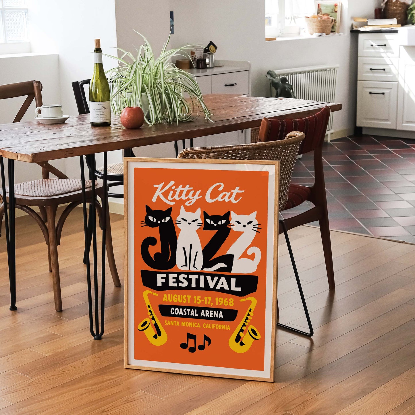 Kitty Cat Jazz Festival Poster