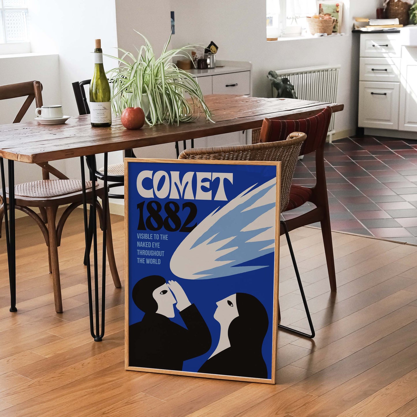 1882 Comet Poster Print