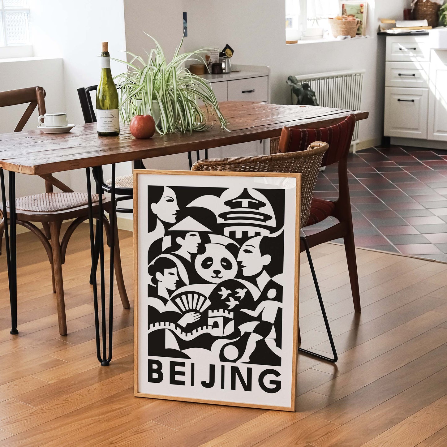 Beijing City Travel Print
