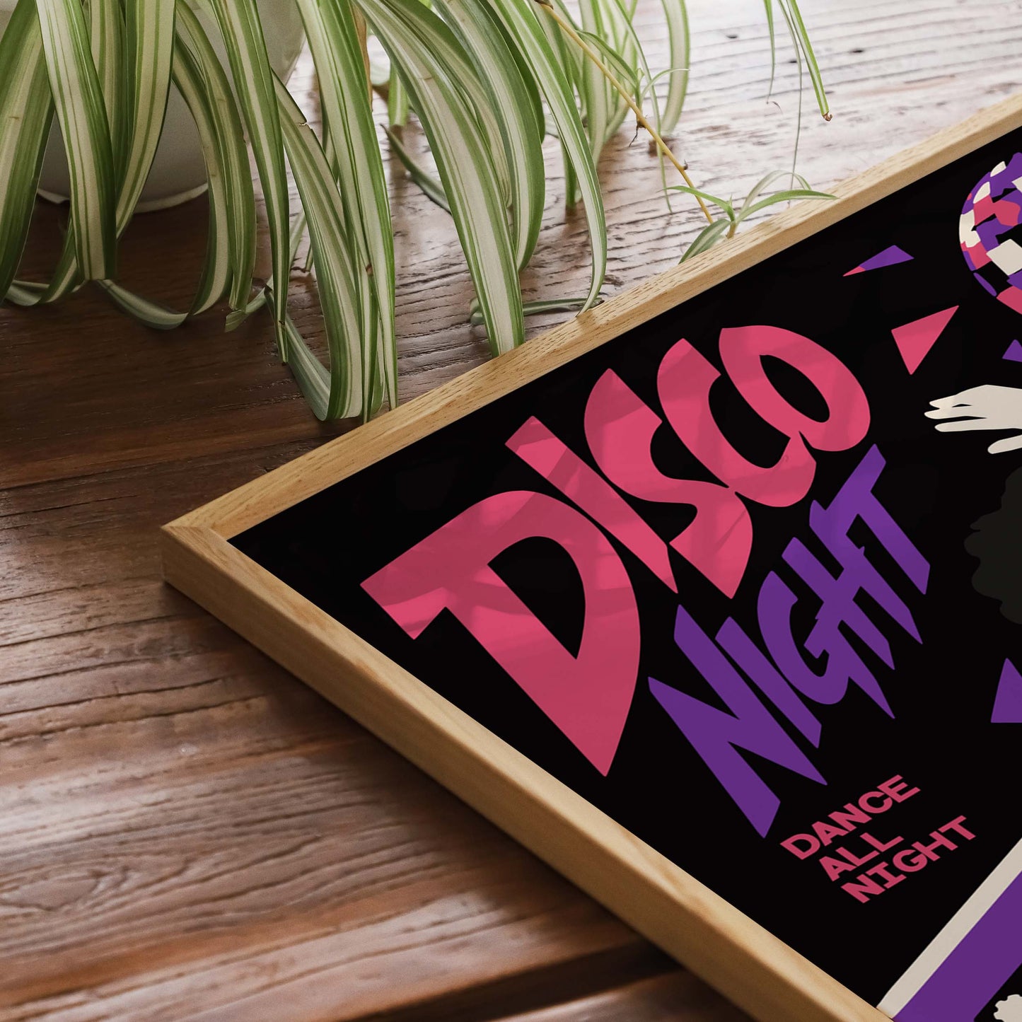 Disco Night Retro Dance Party Poster