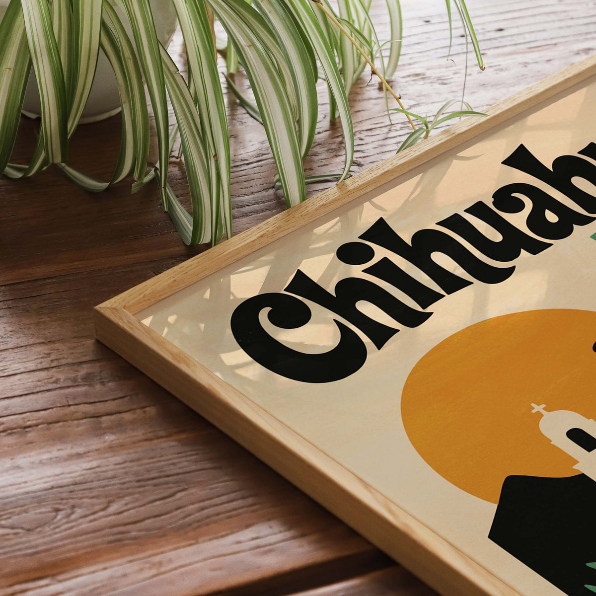 Chihuahua Mexico Travel Poster