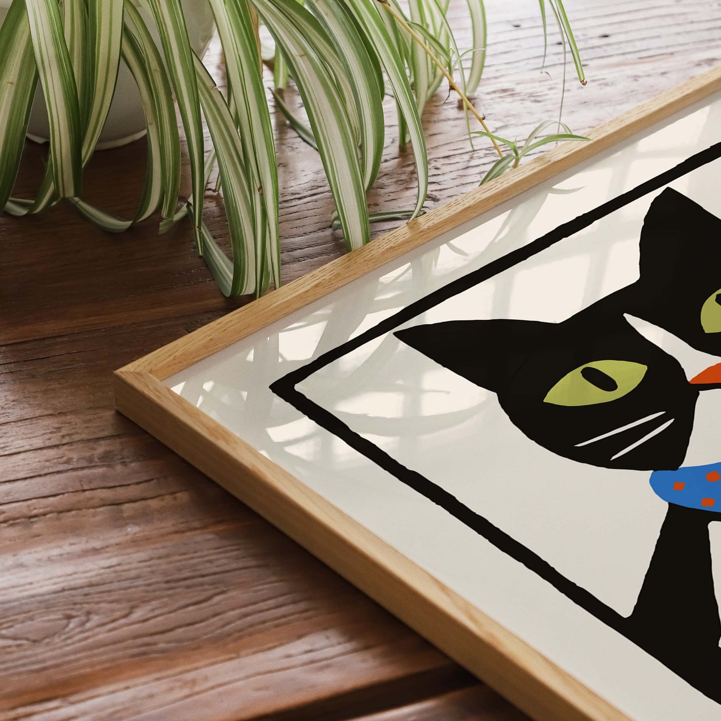 Tokyo Jazz Club Cat Wall Art