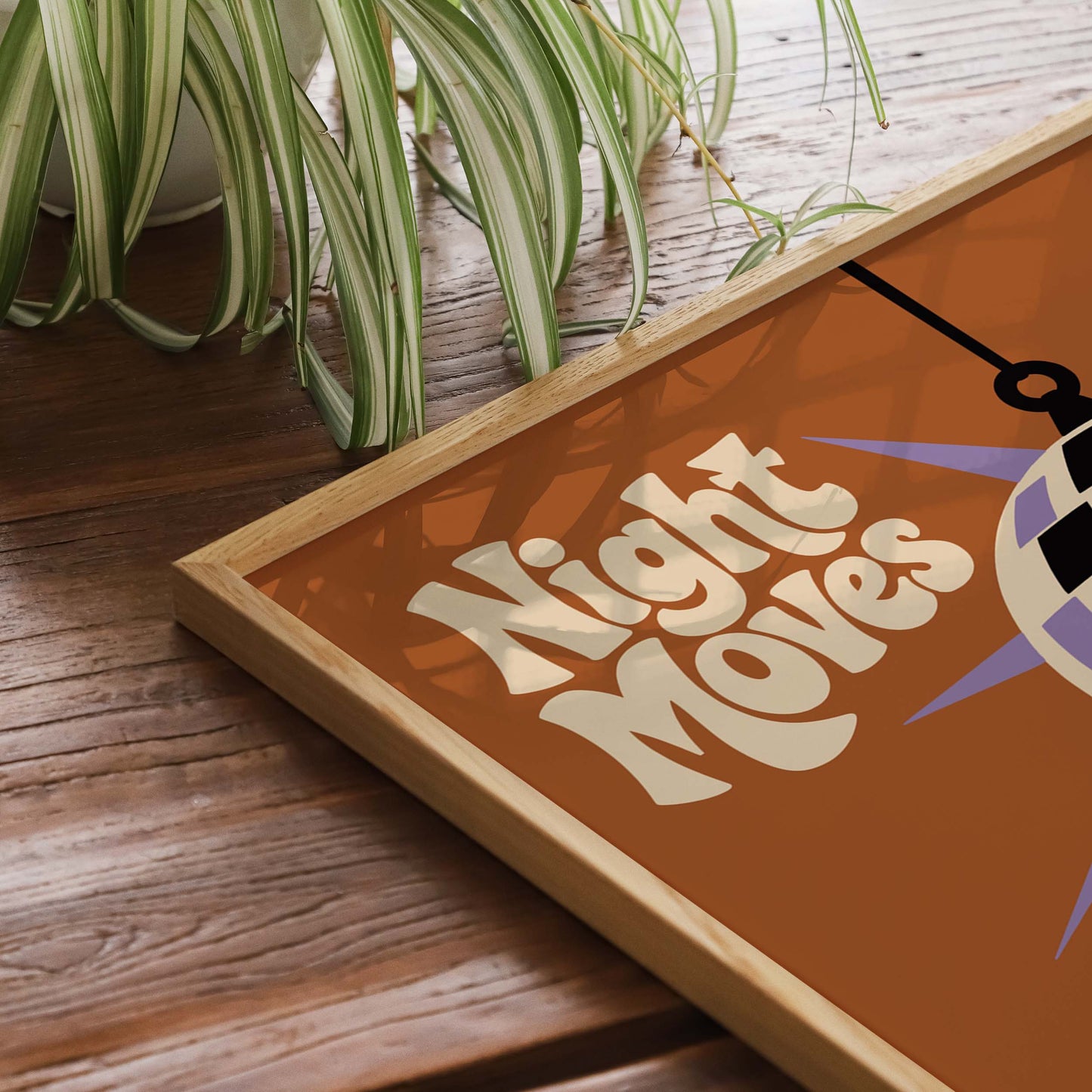 Night Moves Disco Poster Print
