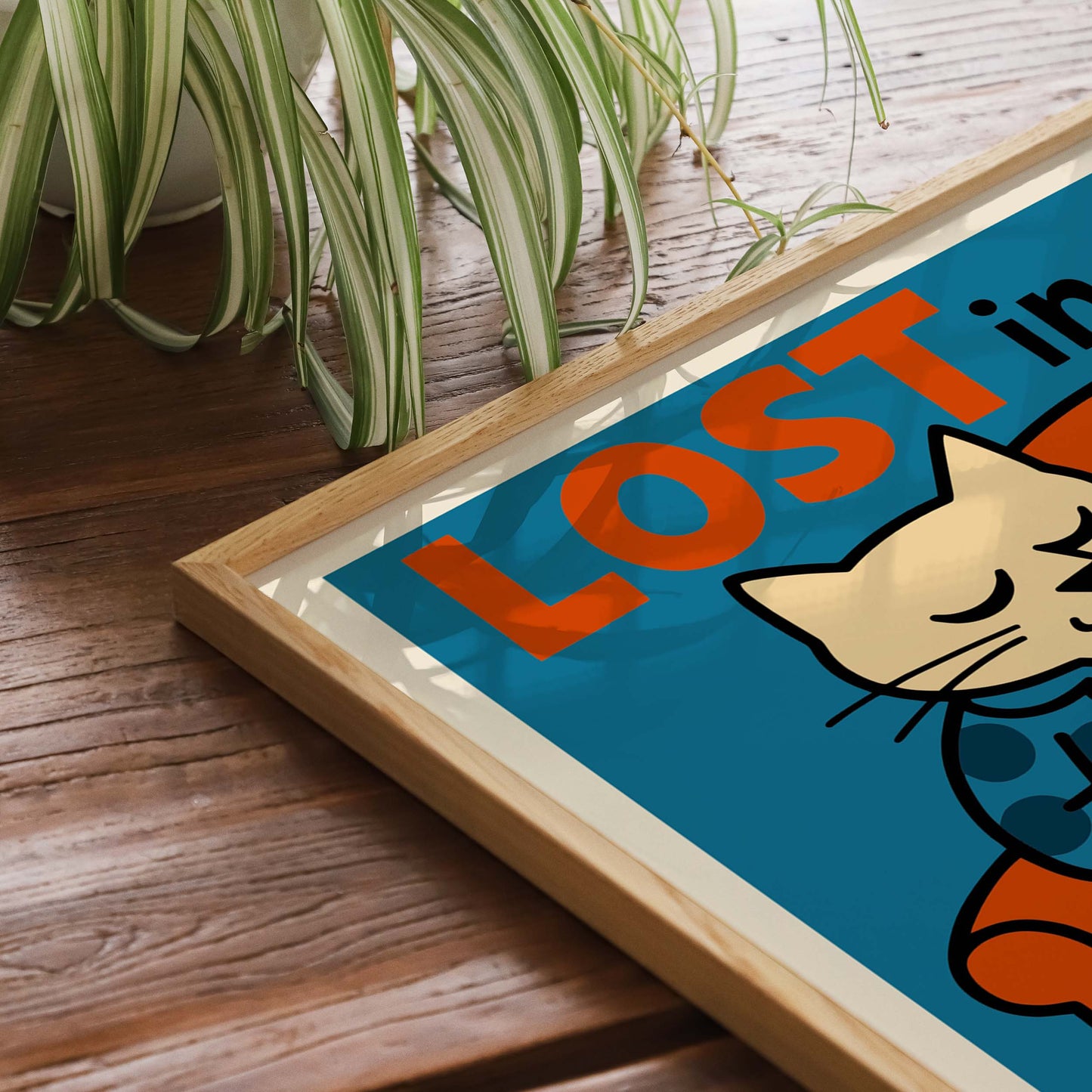 Lost In Good Book Print