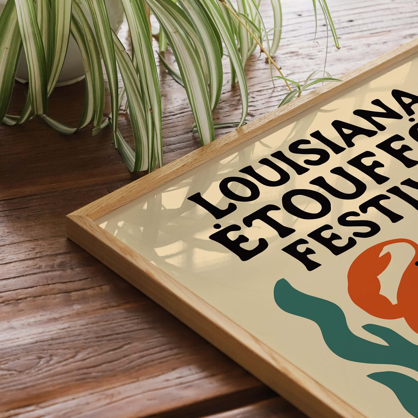 Louisiana Etouffee Festival Poster