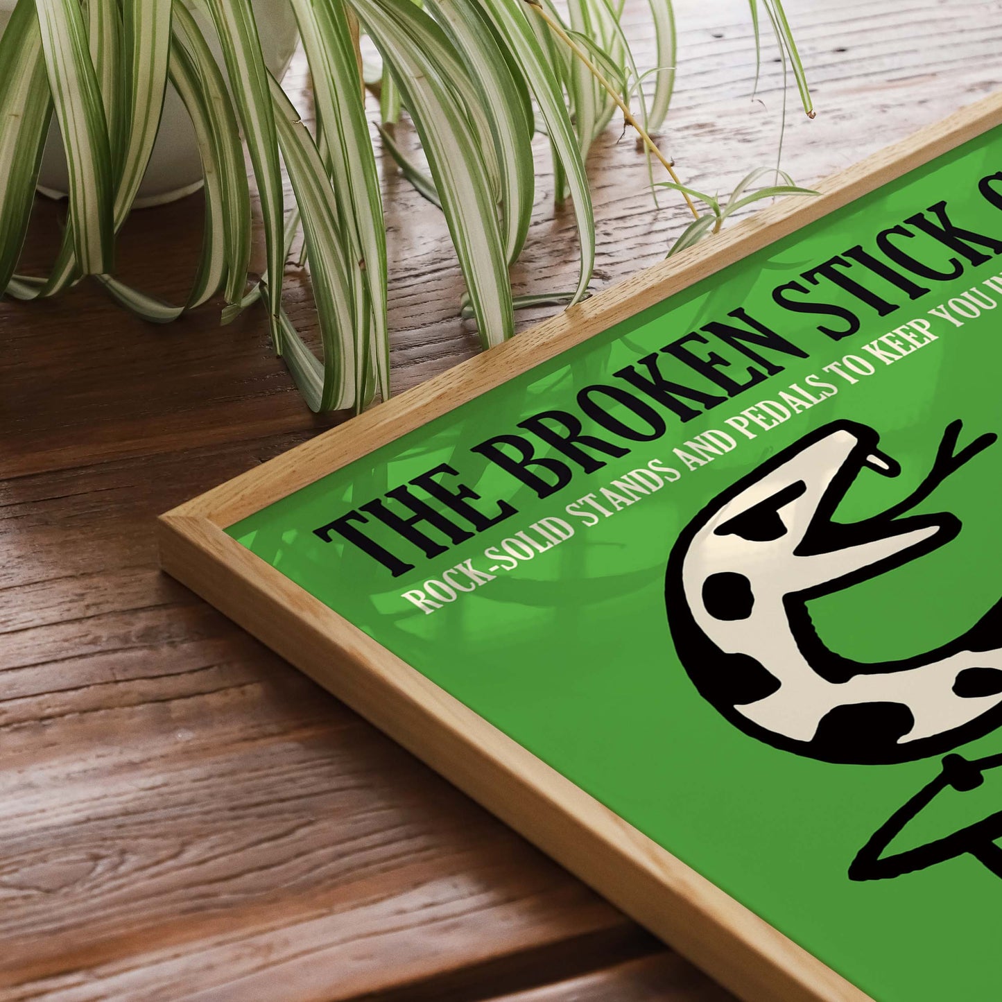 The Broken Stick Drum Store Poster