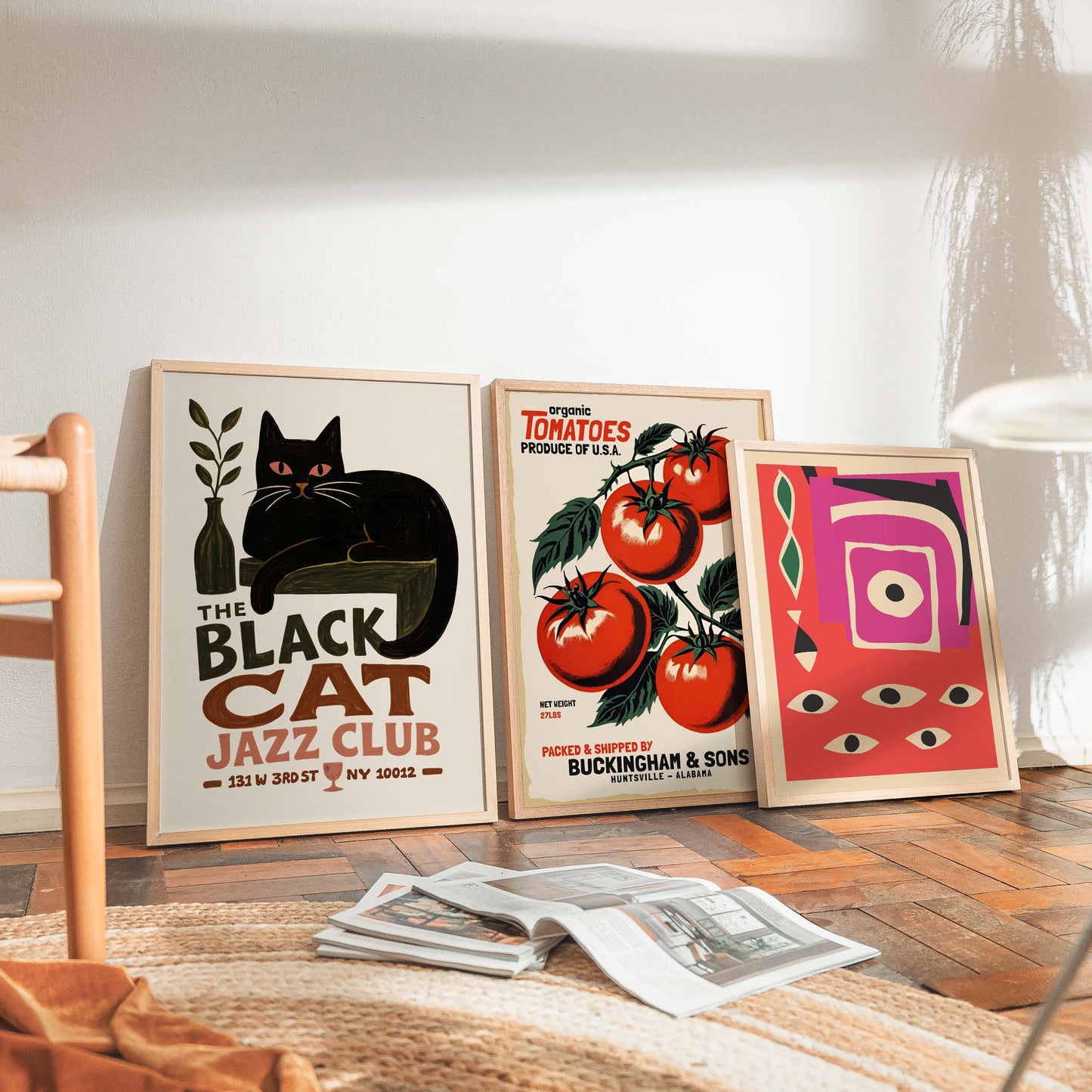 Black Cat Jazz Club Poster