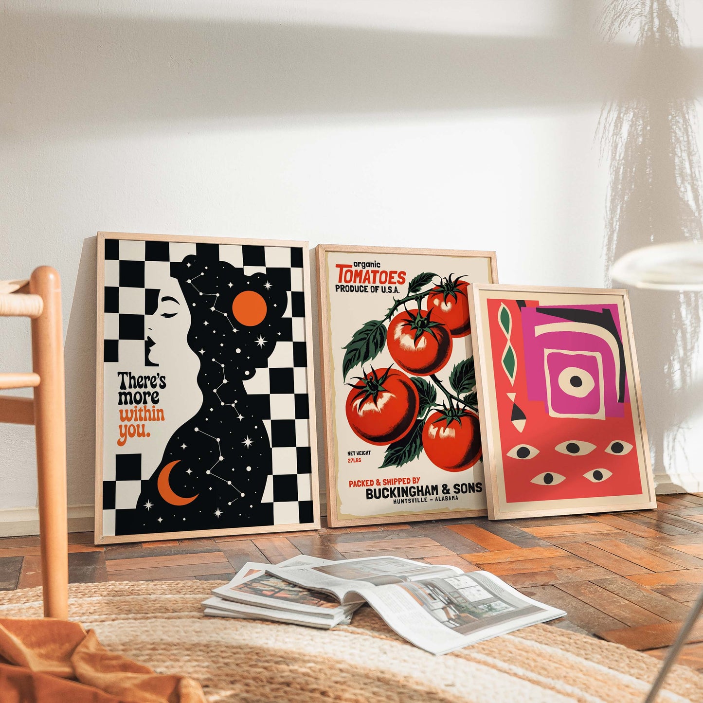 Motivational Wall Art Bedroom Office