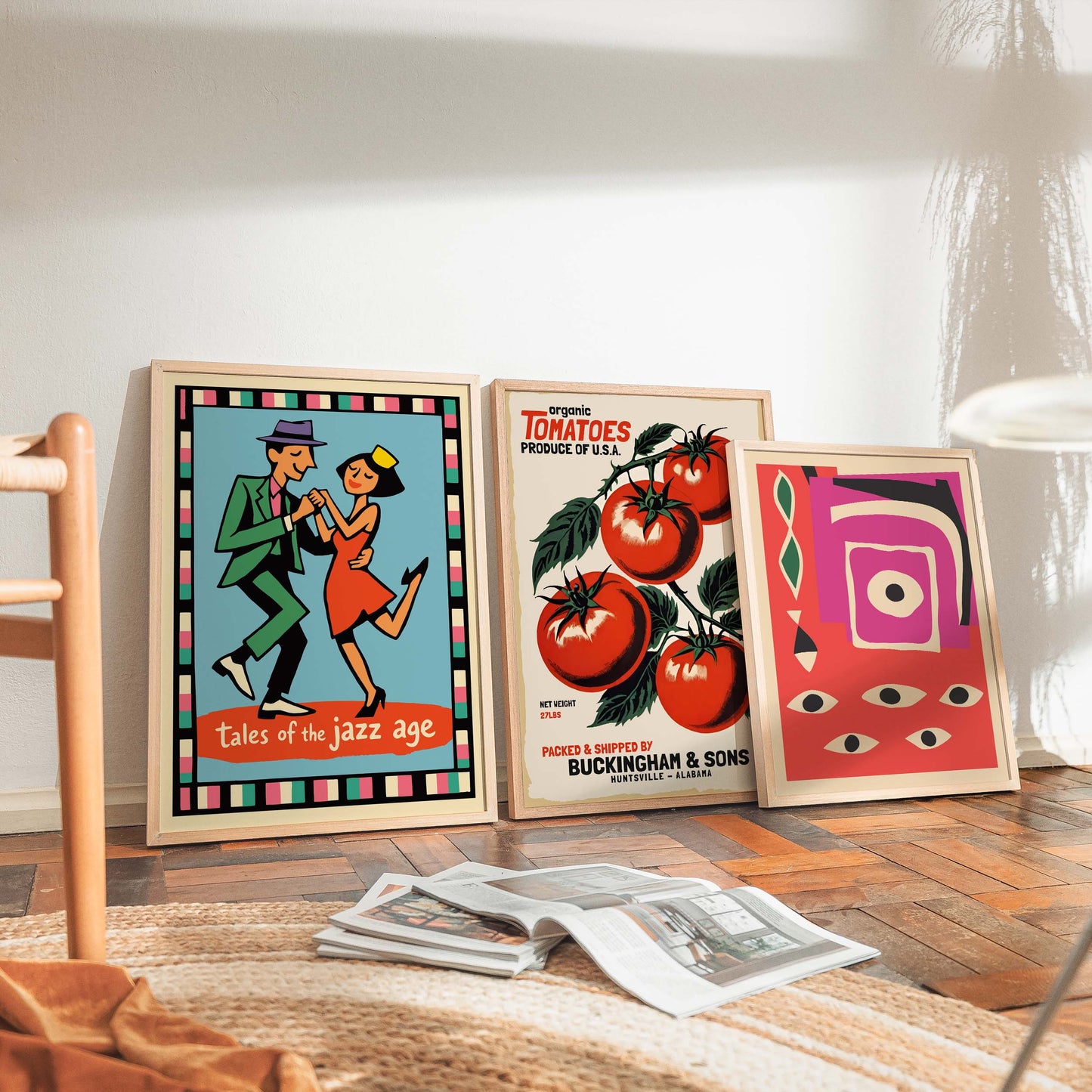 Vintage Jazz Age Dance Poster Print