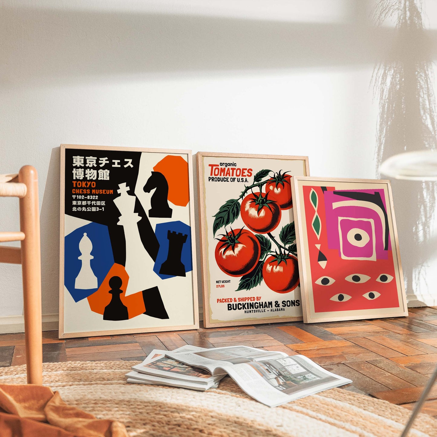 Tokyo Chess Museum Print